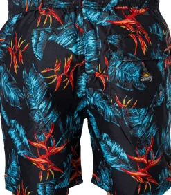 Hawaiiaanse Print 17 Zwemshort
