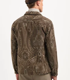Heavy overshirt in jacquardpatroon