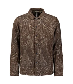 Heavy overshirt in jacquardpatroon
