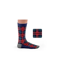 Heel Tread herensokken Tartan rood