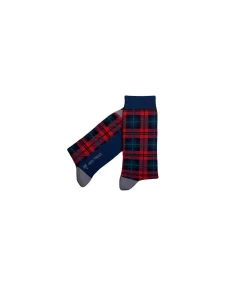 Heel Tread herensokken Tartan rood