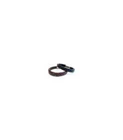 heren armband gevlochten leer bruin