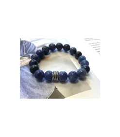 heren armband natuursteen sodaliet