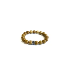 heren armband woodgrain