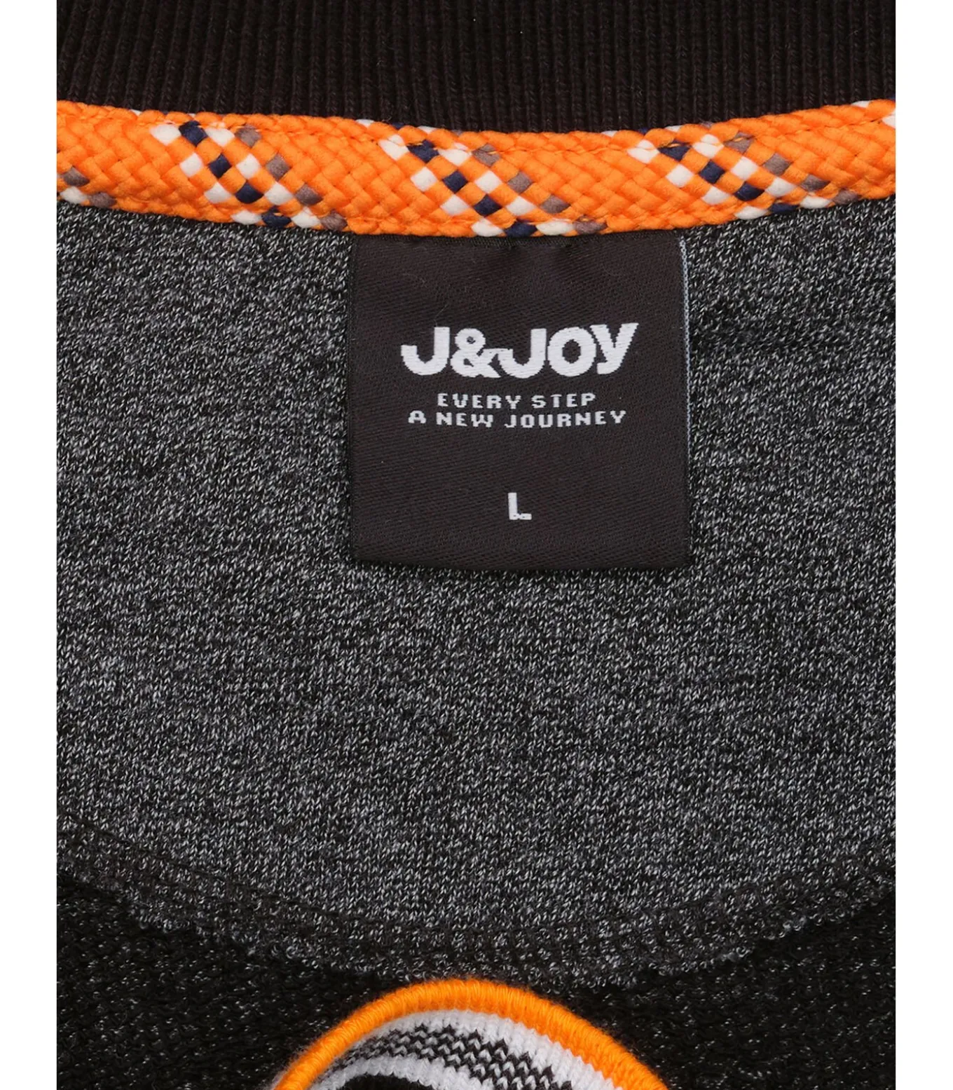 Heren poloshirt met lange mouwen in heidegrijze kleur