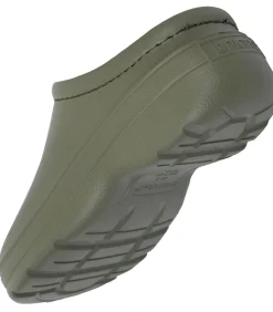 Heren tuinklompen met voering Khaki