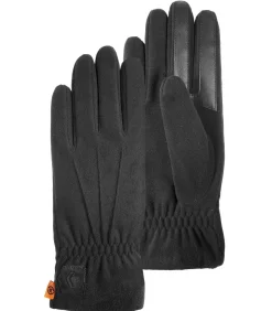 Herenhandschoenen in ultra waterafstotend tactiel fleece Zwart