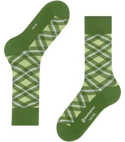 Herensokken Tartan Groen