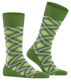 Herensokken Tartan Groen