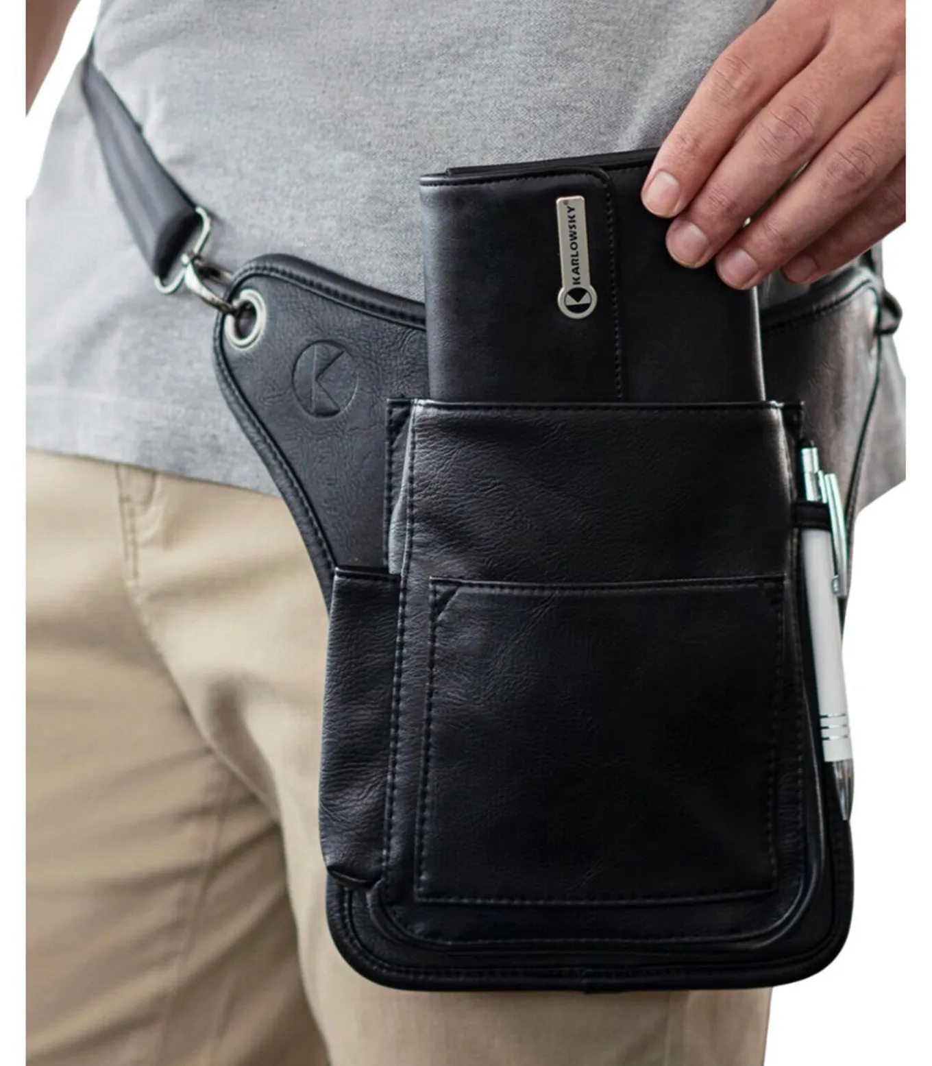 HIGH CAPACITY - Tas - Zwart