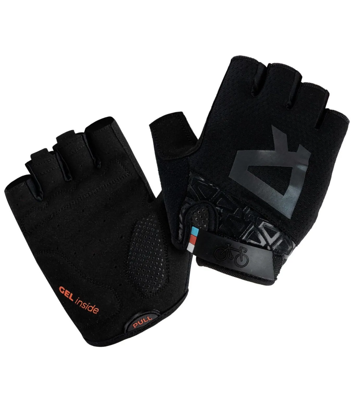 HILDER - Vingerloze Handschoenen - Zwart