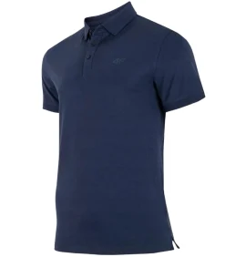 H4L22 - Poloshirt - Marineblauw