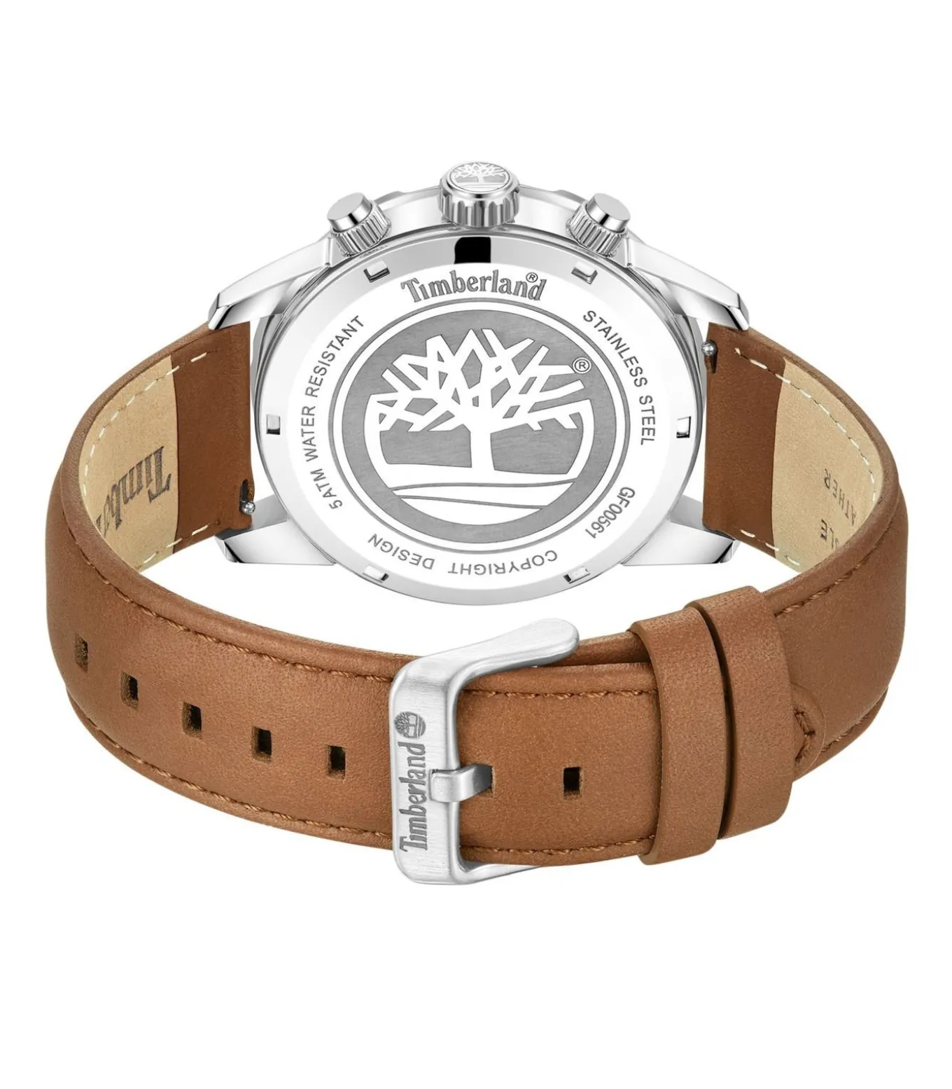 Horloge Hampton Harbour Blue - Brown