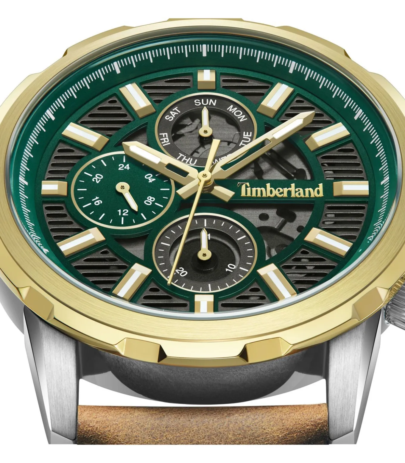 Horloge Hampton Harbour Green - Brown
