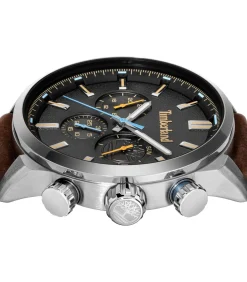 Horloge Henniker II Black - Brown