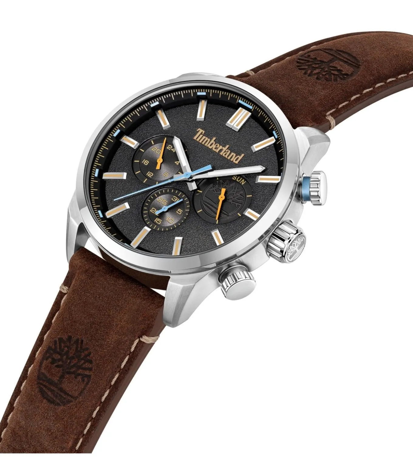 Horloge Henniker II Black - Brown