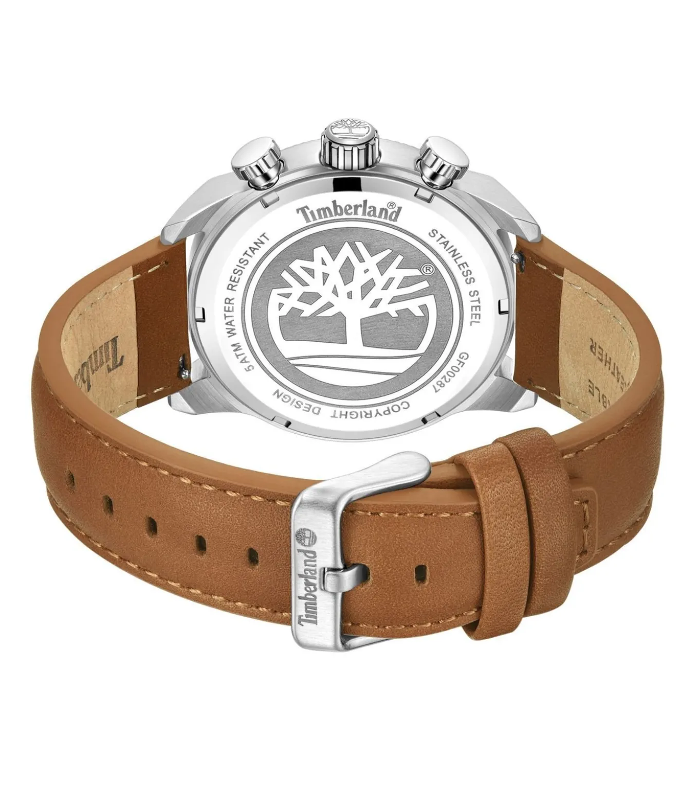 Horloge Henniker II Blue - Brown