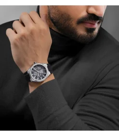 Horloge Ravello Black - Silver