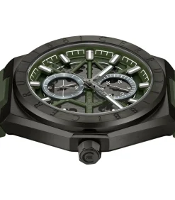 Horloge Ravello Green - Black