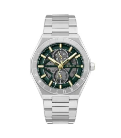 Horloge Ravello Green - Silver