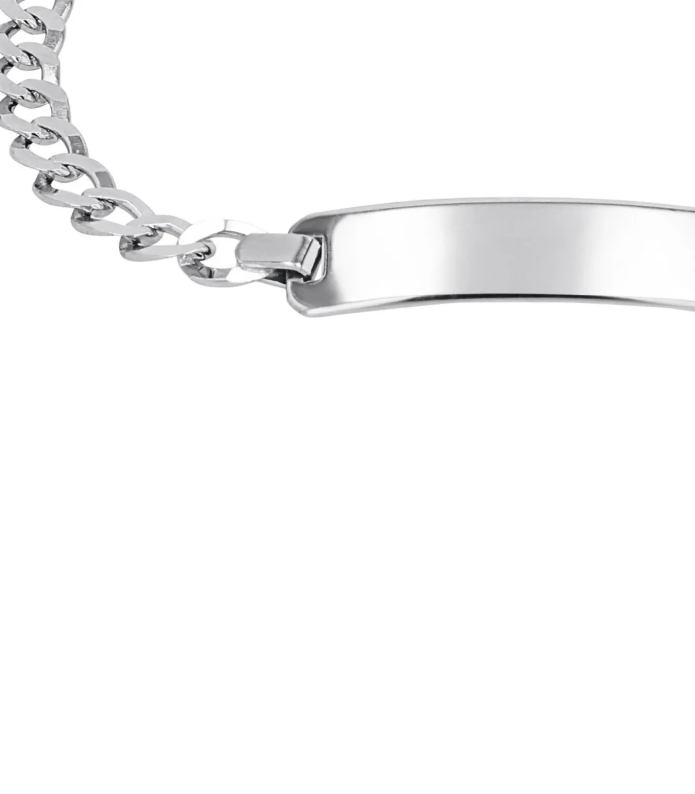 Identiteit Armband voor mannen en vrouwen, unisex, 925 Sterling zilver