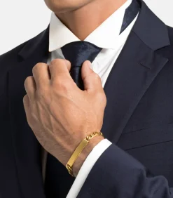 Identiteit Armband voor mannen en vrouwen, unisex, roestvrij staal