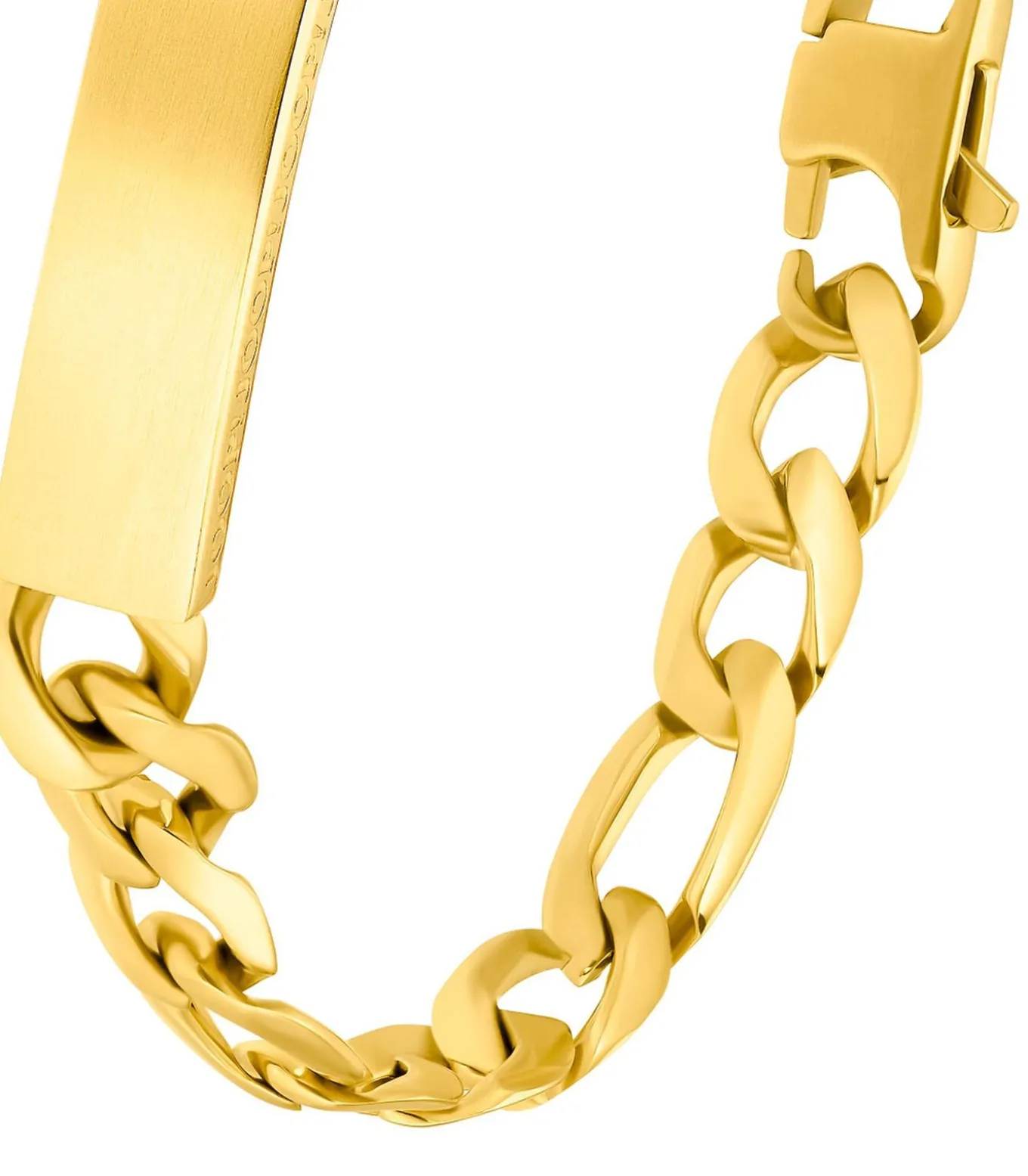 Identiteit Armband voor mannen en vrouwen, unisex, roestvrij staal