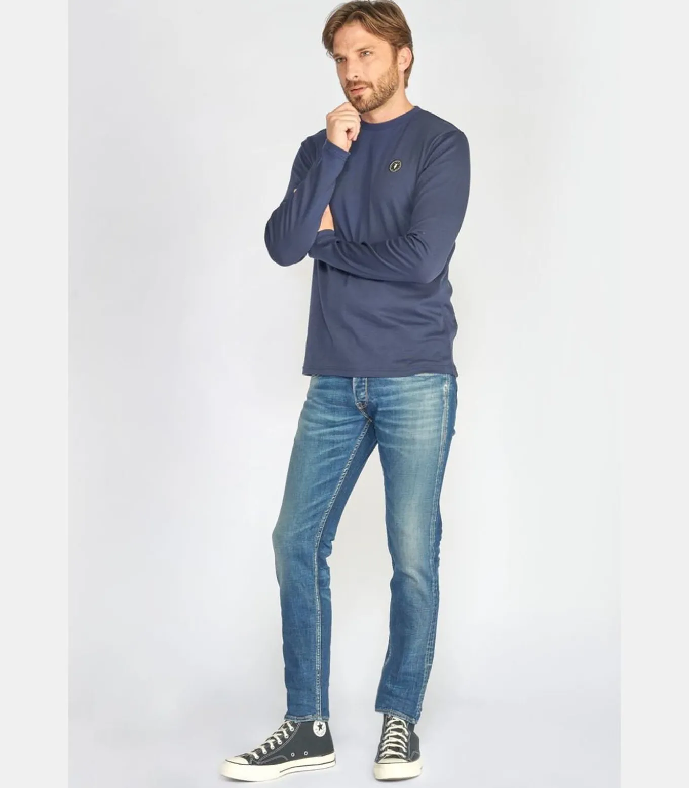 Jeans adjusted stretch 700/11, lengte 34