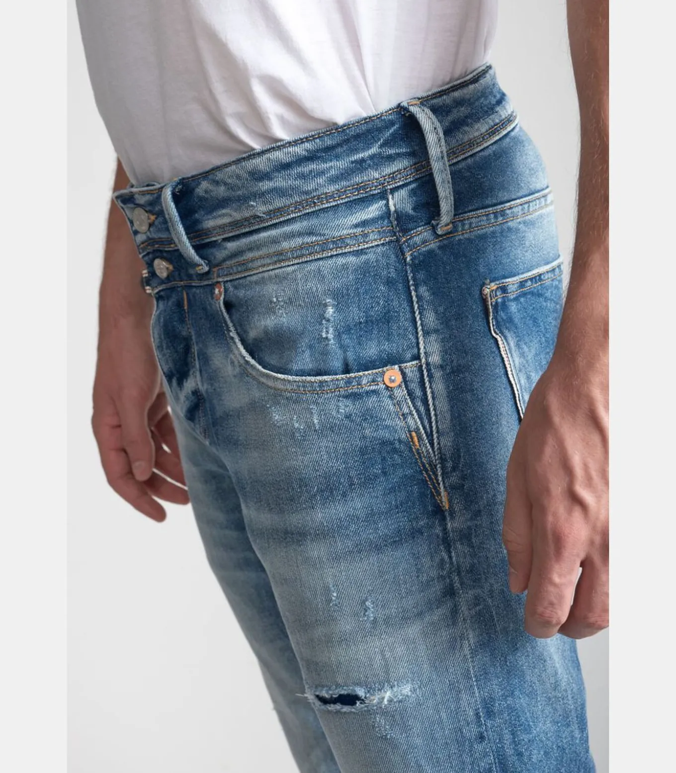 Jeans adjusted stretch 700/11, lengte 34