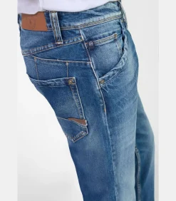 Jeans loose, wijd , lengte 34