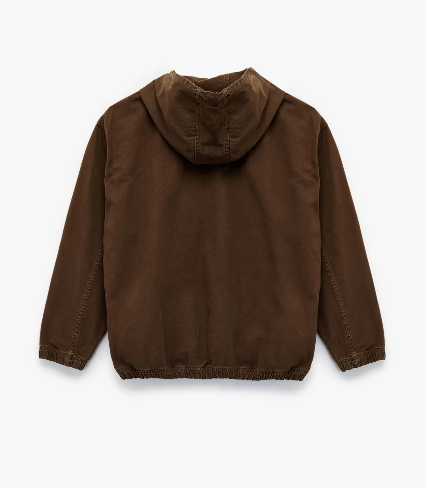 Katoenen Oversized Hoodie Jack met Rits