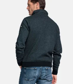 Katoenmix two-tone sweater -