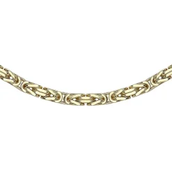 Ketting 9 Karaat 56cm -goudkleurig