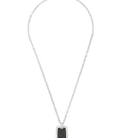 Ketting met hanger voor mannen, roestvrij staal