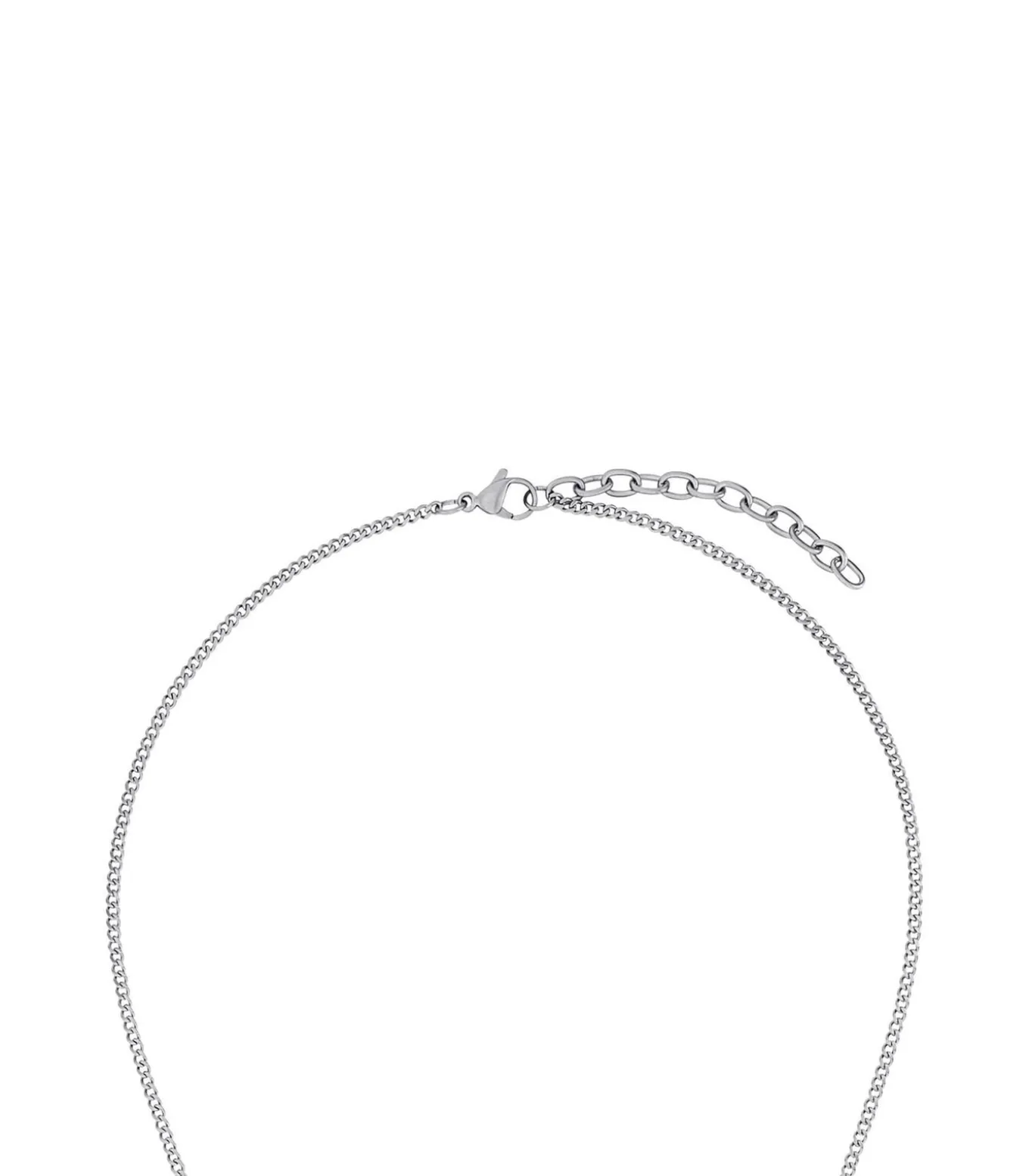 Ketting met hanger voor mannen, roestvrij staal