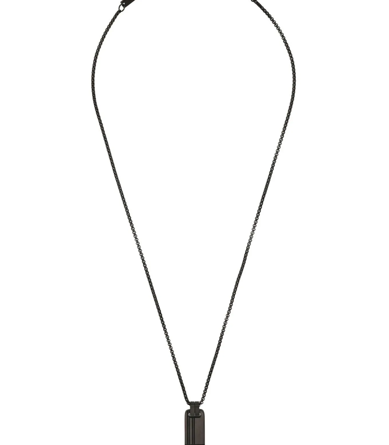 Ketting met hanger voor mannen, roestvrij staal