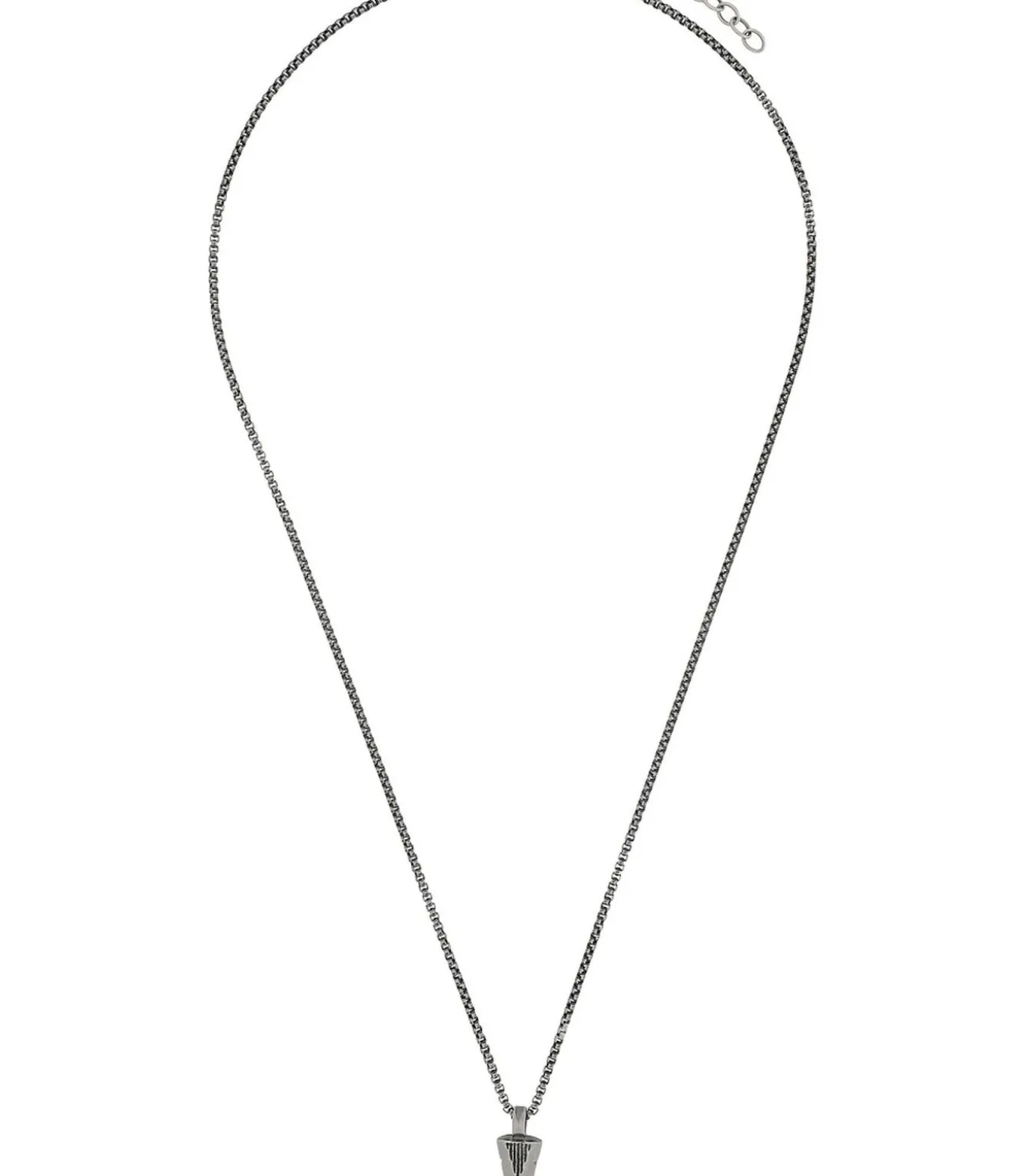 Ketting met hanger voor mannen, roestvrij staal