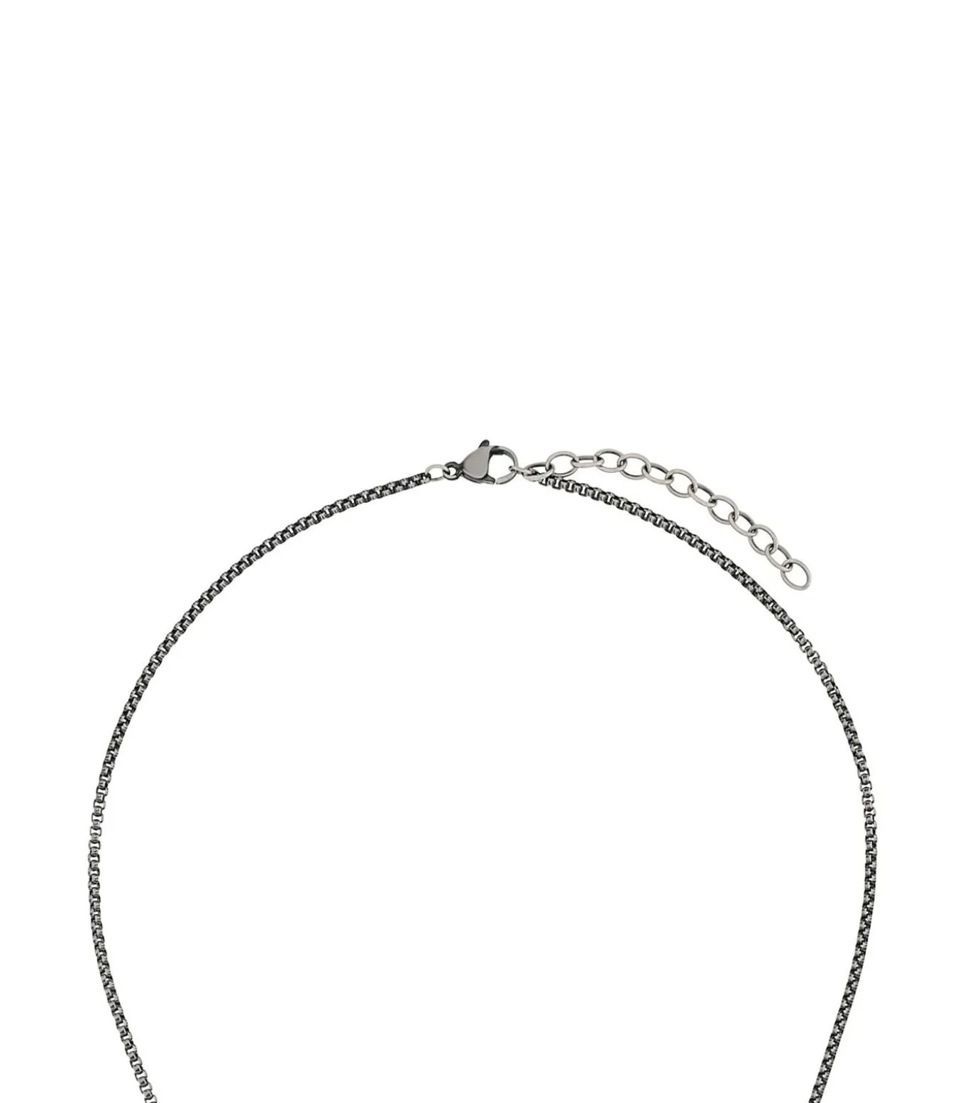Ketting met hanger voor mannen, roestvrij staal
