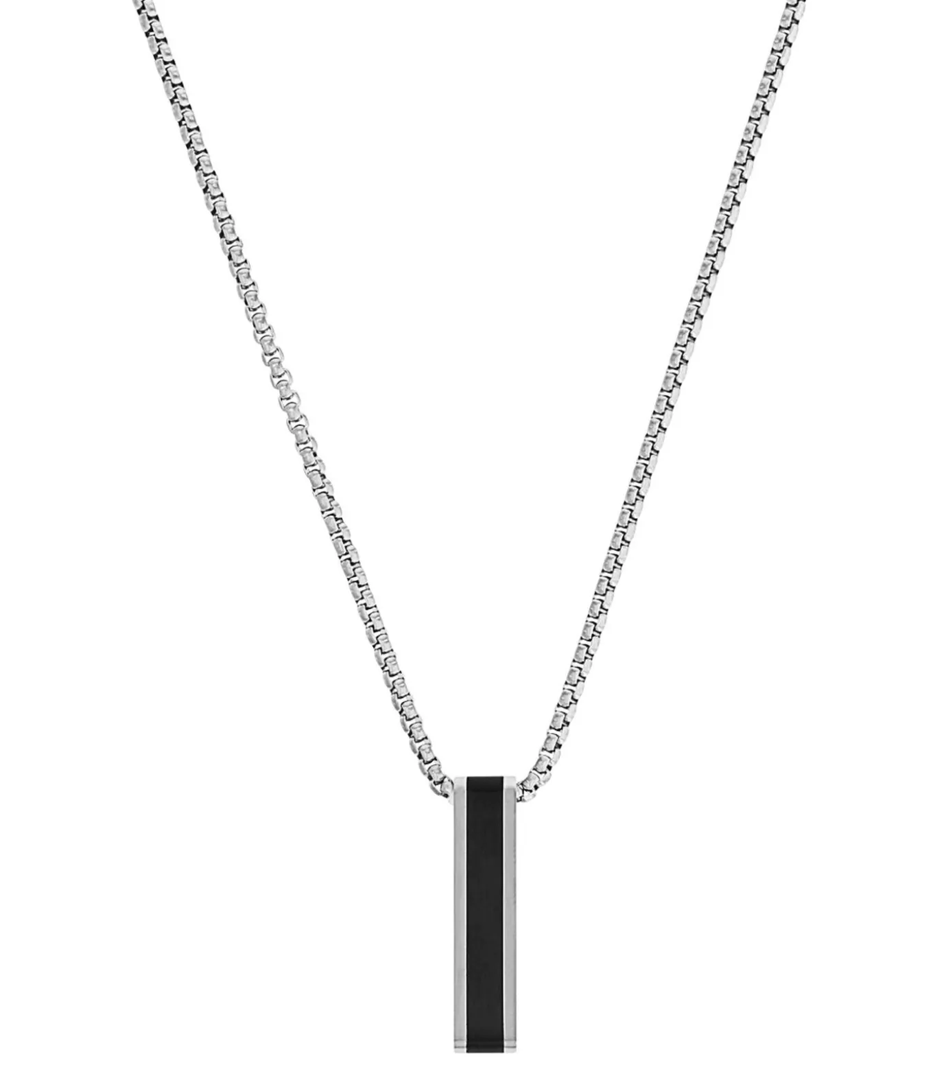 Ketting met hanger voor mannen, roestvrij staal