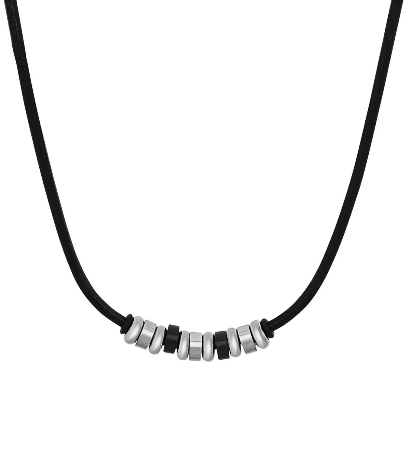 Ketting met hanger voor mannen, roestvrij staal