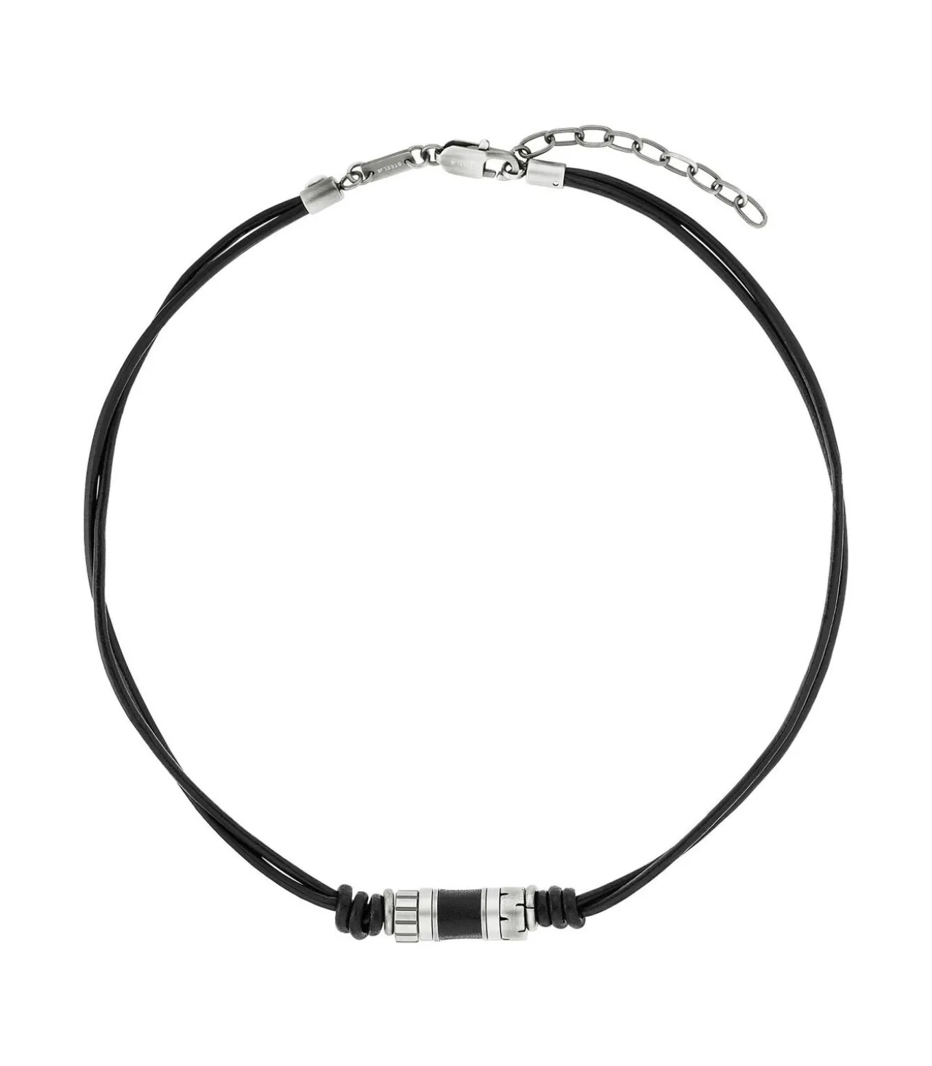 Ketting met hanger voor mannen, roestvrij staal