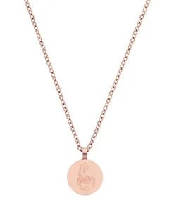 Ketting met hanger voor mannen en vrouwen, unisex, roestvrij staal | schorpioen