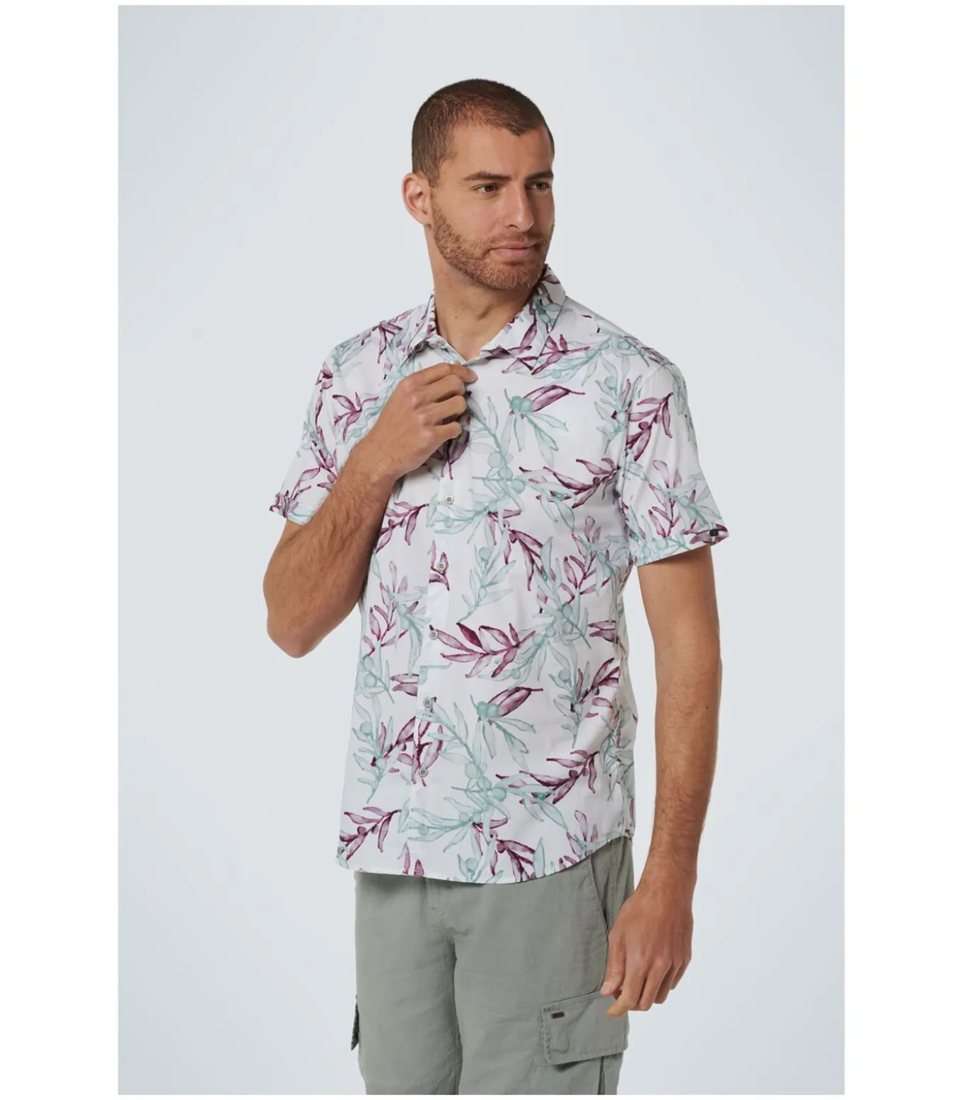 KM Overhemd Multicolour Print