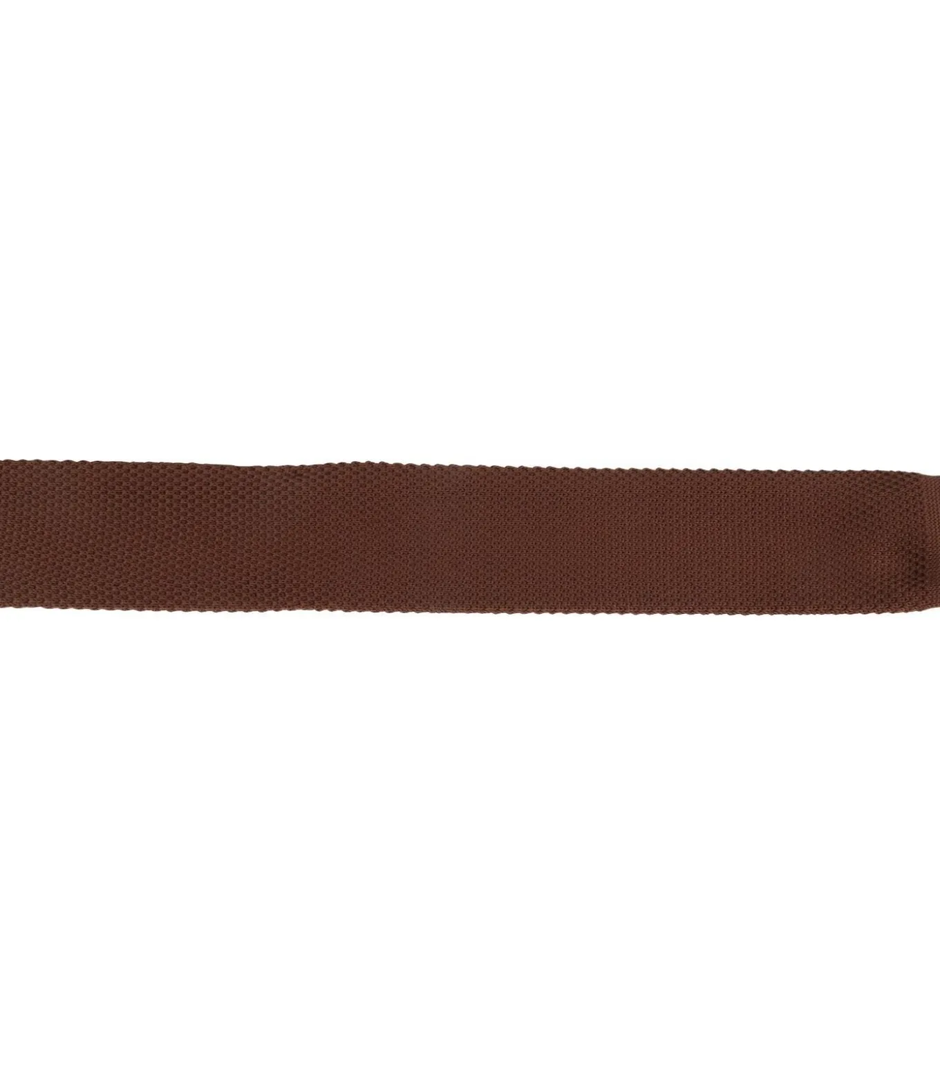Knitted Stropdas Bruin TK-06