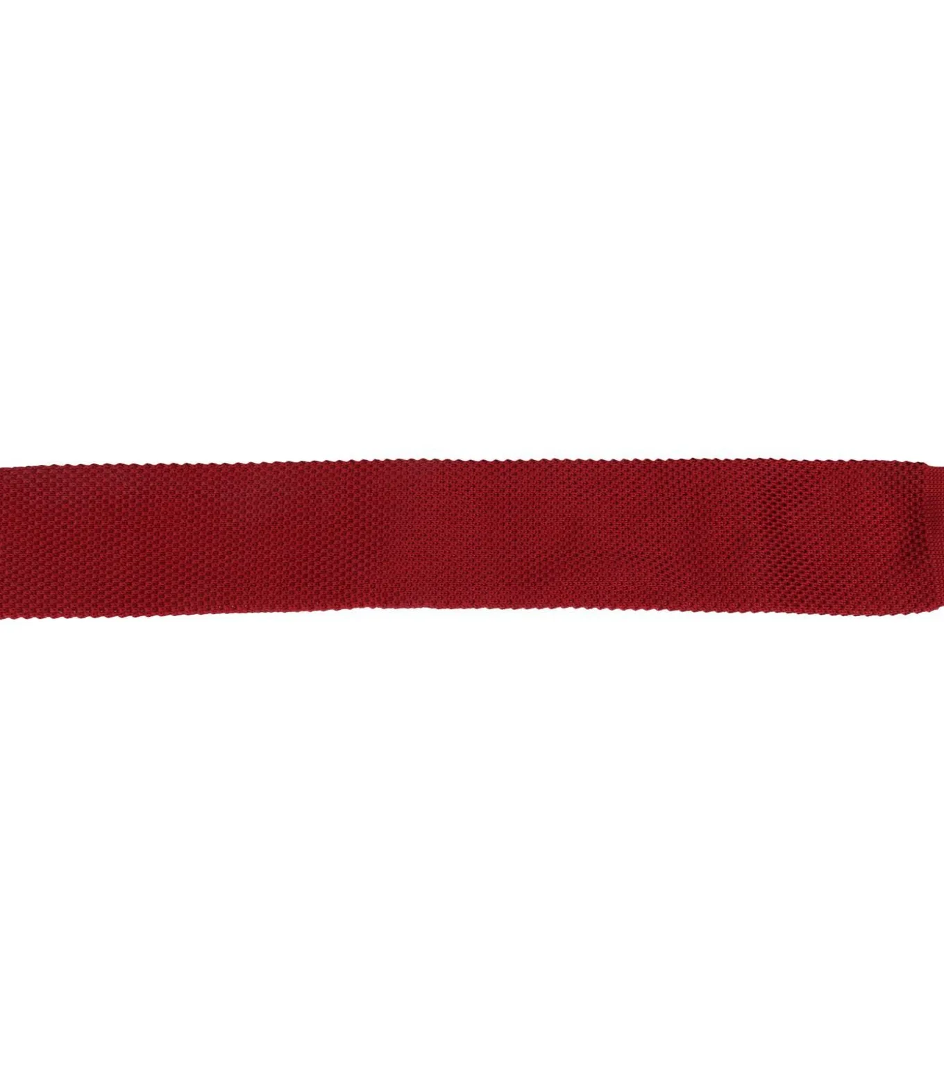 Knitted Stropdas Rood TK-04