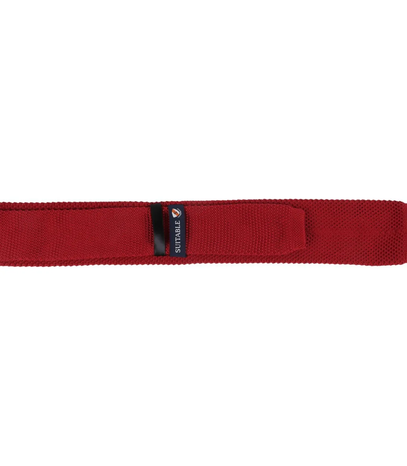 Knitted Stropdas Rood TK-04
