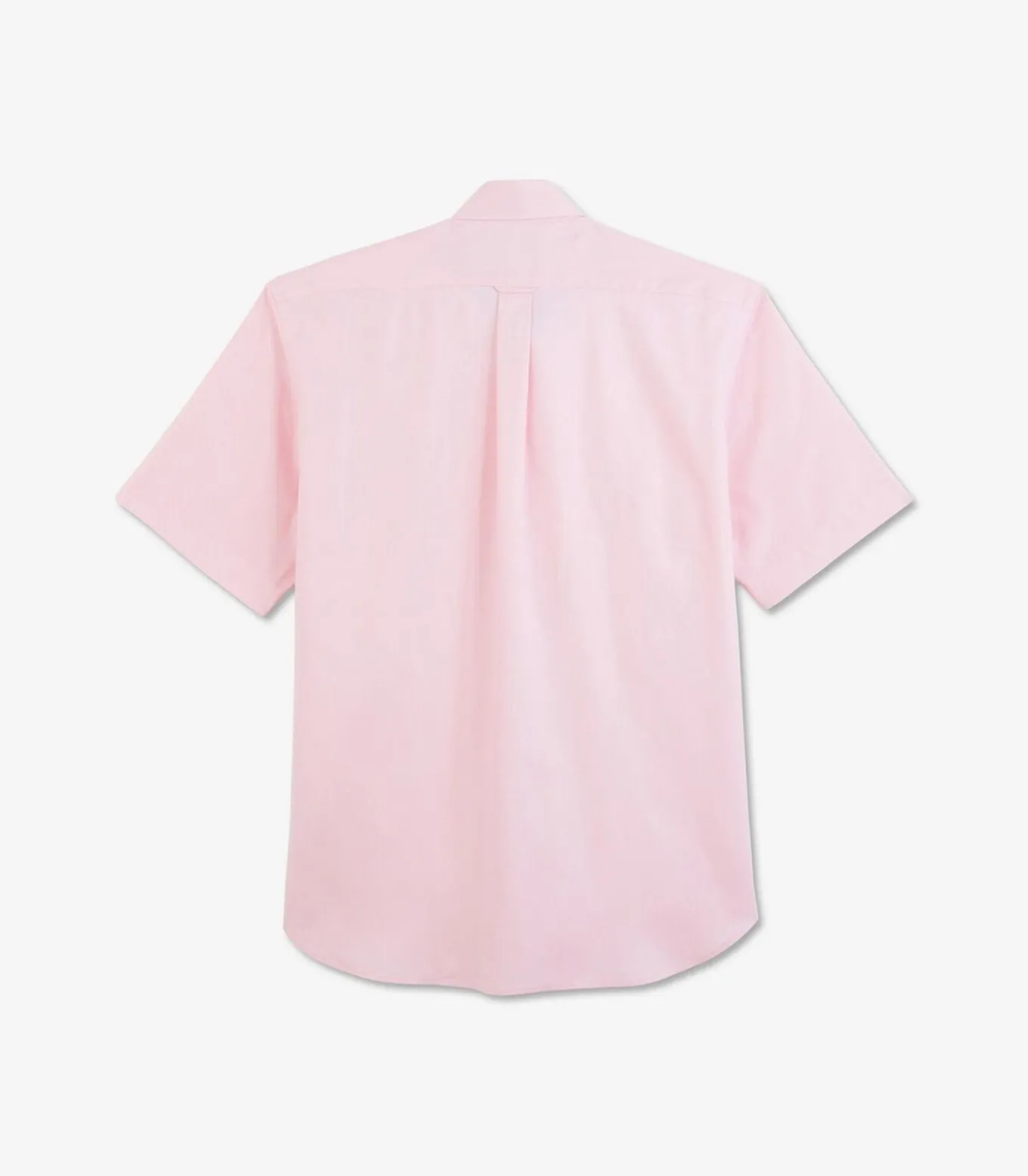 Korte mouwen roze katoenen shirt
