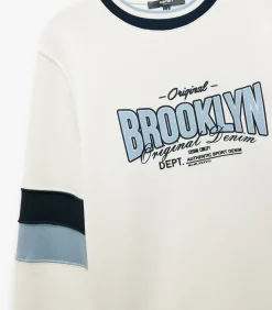 Koton College Printed Sweatshirt