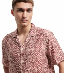 Koton Geometric Patterned Shirt