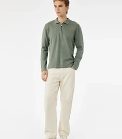 Koton Half Zippered Knit Sweater